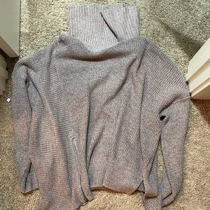 blush light weight turtle neck top, size XL